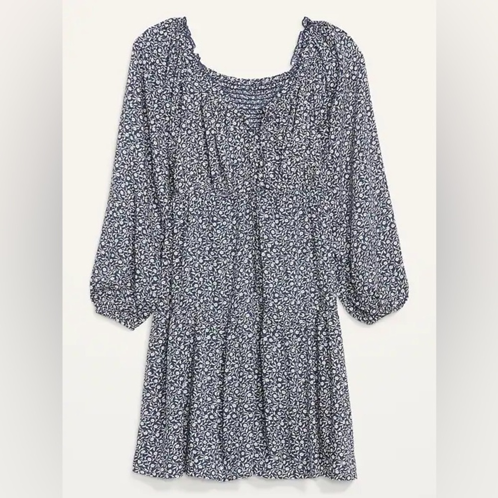 Old Navy short dress, mini floral print,  Large
